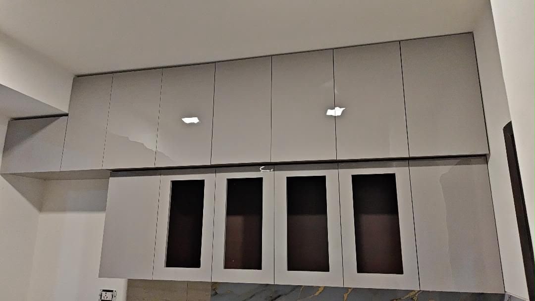 Modular Kitchen Top Design by Shraddha